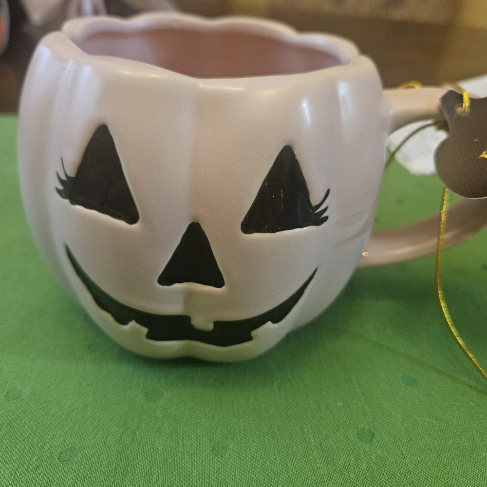 Source Unknown Blush Pumpkin Mug